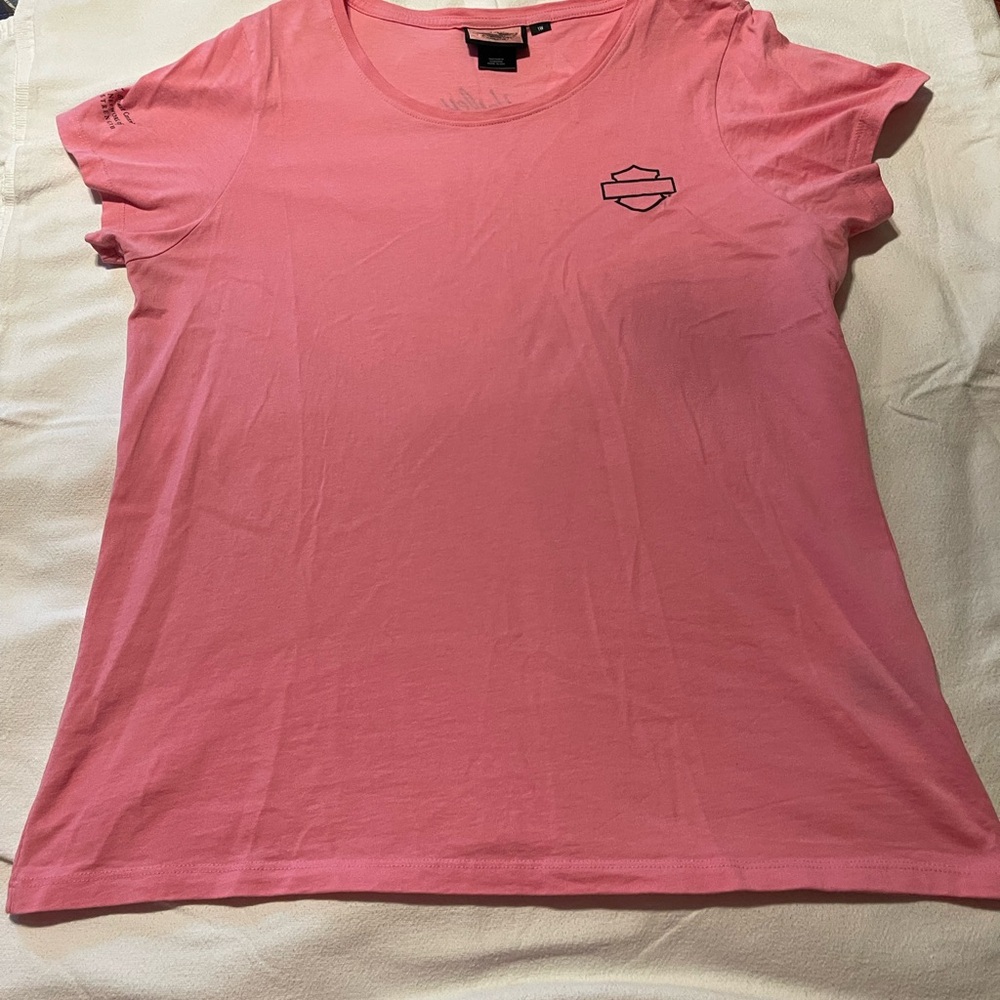 Harley-Davidson Pink Short Sleeve Tee